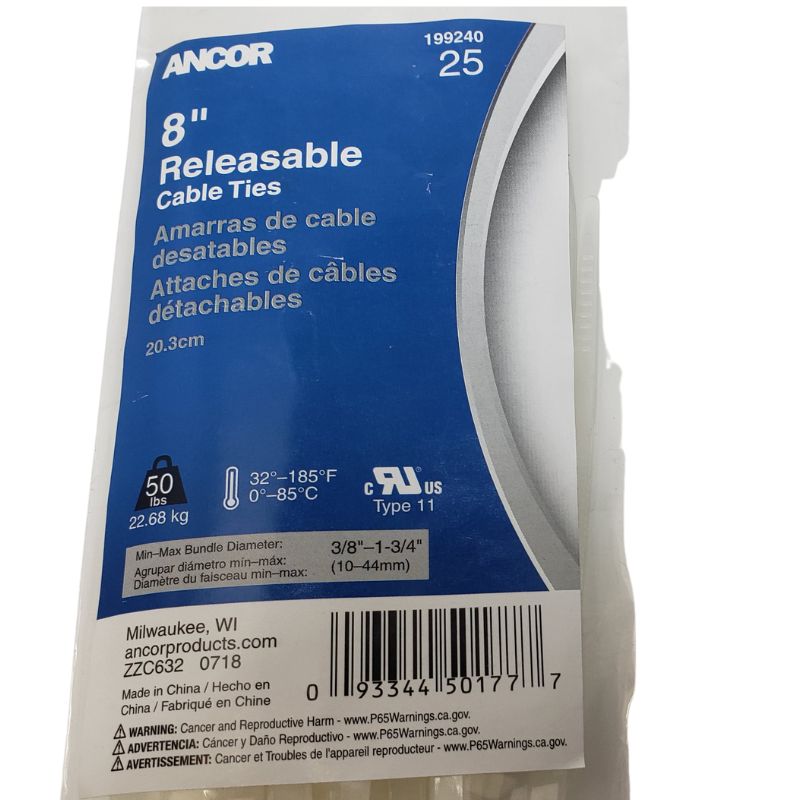 CABLE TIE RELEASABLE 1468